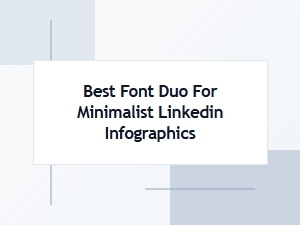 Modern Minimalist Duos for Linkedin Graphics